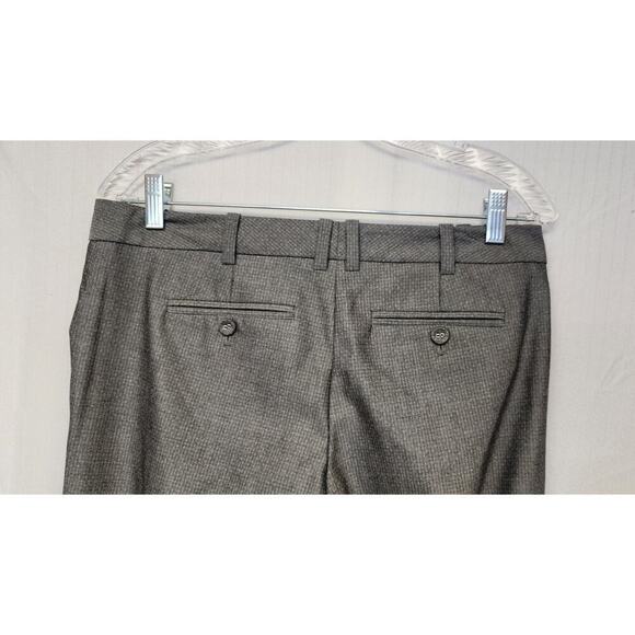 The Limited Herringbone Drew Fit Bermuda Casual Dress Shorts Color Gray Size 6 - Picture 2 of 6